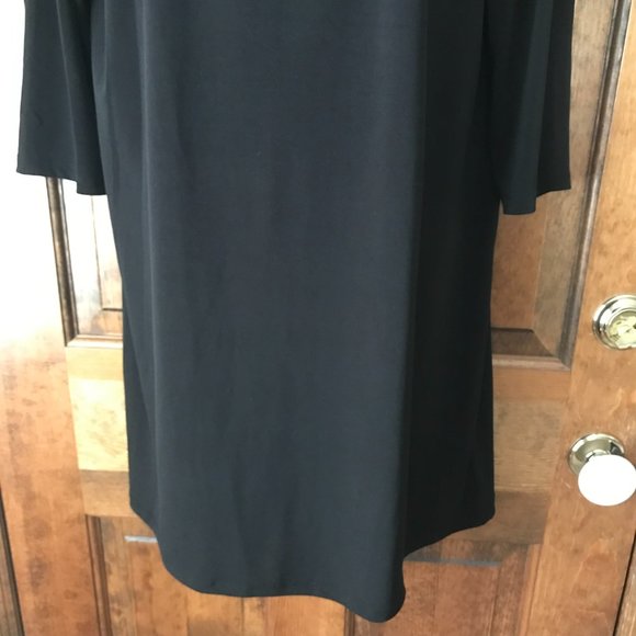 #2 Michael Kors Black Dress w/Goldtone Grommets X-Large - Picture 6 of 11